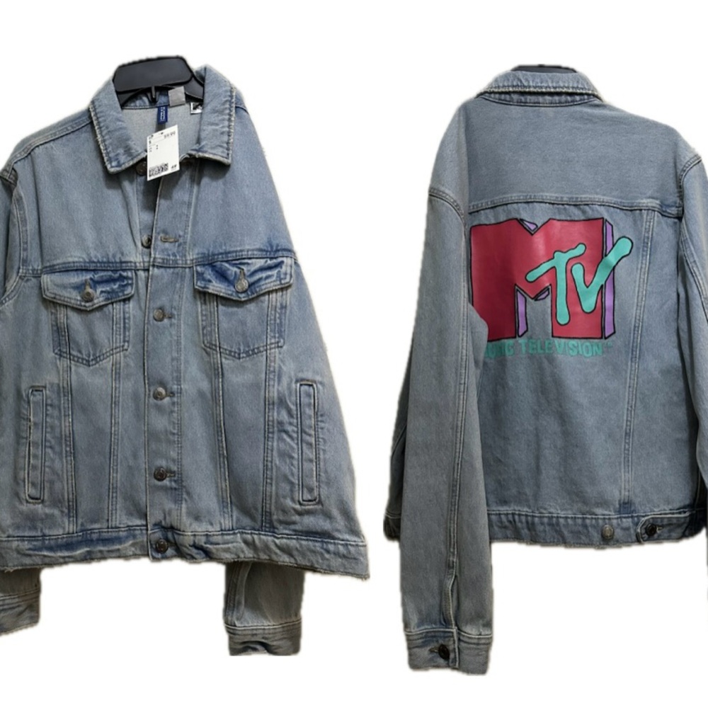 MTV Light Blue Denim Jacket